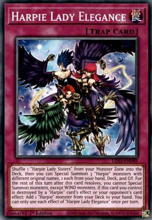 Harpie Lady Elegance [LDS2-EN089] Common - Yu-Gi-Oh! - Card Brawlers | Quebec | Canada |