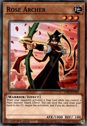 Rose Archer [LDS2-EN105] Common - Yu-Gi-Oh! - Card Brawlers | Quebec | Canada |