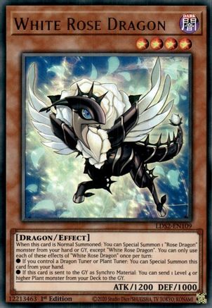 White Rose Dragon [LDS2-EN109] Ultra Rare - Yu-Gi-Oh! - Card Brawlers | Quebec | Canada |