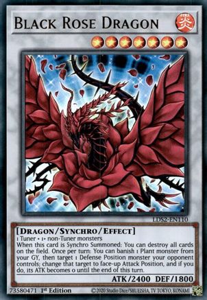 Black Rose Dragon [LDS2-EN110] Ultra Rare - Yu-Gi-Oh! - Card Brawlers | Quebec | Canada |