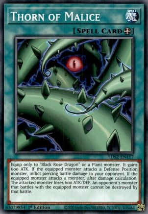 Thorn of Malice [LDS2-EN117] Common - Yu-Gi-Oh! - Card Brawlers | Quebec | Canada |