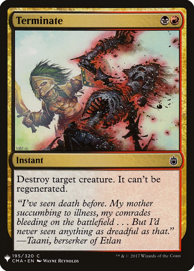Terminate [Mystery Booster] - Magic: The Gathering - Card Brawlers | Quebec | Canada |