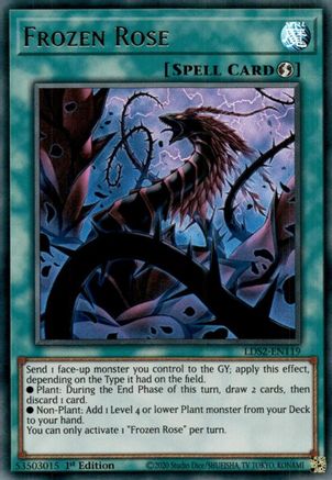 Frozen Rose [LDS2-EN119] Ultra Rare - Yu-Gi-Oh! - Card Brawlers | Quebec | Canada |