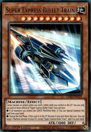 Super Express Bullet Train [LDS2-EN121] Ultra Rare - Yu-Gi-Oh! - Card Brawlers | Quebec | Canada |