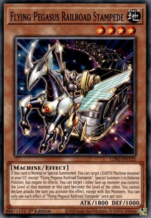 Flying Pegasus Railroad Stampede [LDS2-EN122] Common - Yu-Gi-Oh! - Card Brawlers | Quebec | Canada |