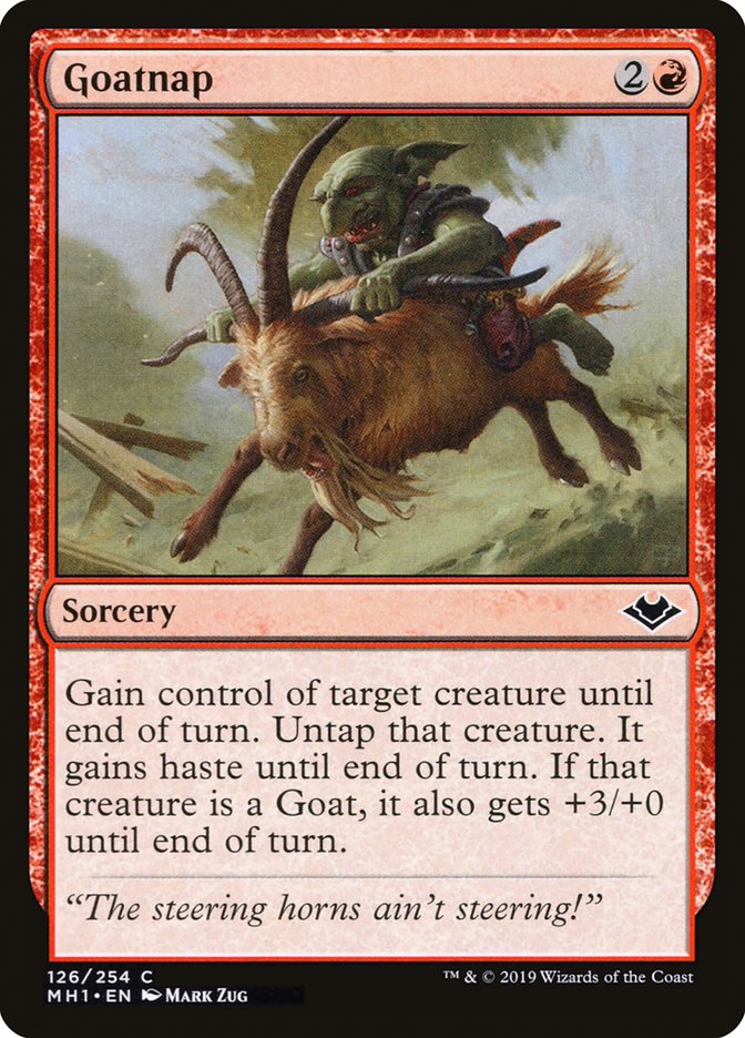 Goatnap [Modern Horizons] - Magic: The Gathering - Card Brawlers | Quebec | Canada |