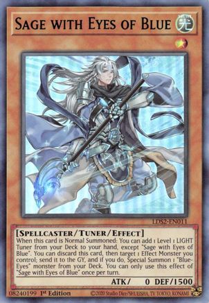 Sage with Eyes of Blue (Green) [LDS2-EN011] Ultra Rare - Yu-Gi-Oh! - Card Brawlers | Quebec | Canada |