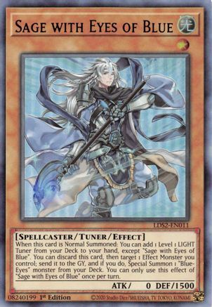 Sage with Eyes of Blue (Purple) [LDS2-EN011] Ultra Rare - Yu-Gi-Oh! - Card Brawlers | Quebec | Canada |