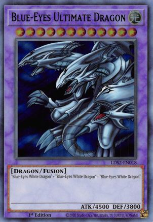 Blue-Eyes Ultimate Dragon (Green) [LDS2-EN018] Ultra Rare - Yu-Gi-Oh! - Card Brawlers | Quebec | Canada |