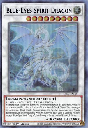 Blue-Eyes Spirit Dragon (Blue) [LDS2-EN020] Ultra Rare - Yu-Gi-Oh! - Card Brawlers | Quebec | Canada |