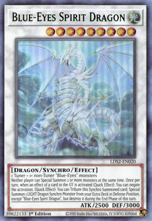 Blue-Eyes Spirit Dragon (Green) [LDS2-EN020] Ultra Rare - Yu-Gi-Oh! - Card Brawlers | Quebec | Canada |