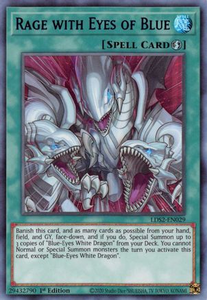 Rage with Eyes of Blue (Blue) [LDS2-EN029] Ultra Rare - Yu-Gi-Oh! - Card Brawlers | Quebec | Canada |