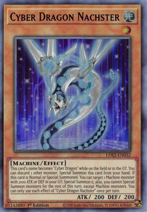 Cyber Dragon Nachster (Blue) [LDS2-EN032] Ultra Rare - Yu-Gi-Oh! - Card Brawlers | Quebec | Canada |