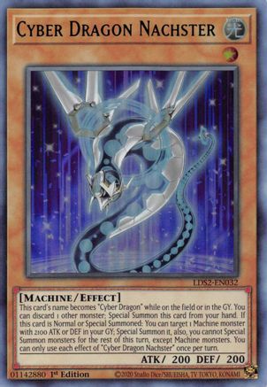 Cyber Dragon Nachster (Green) [LDS2-EN032] Ultra Rare - Yu-Gi-Oh! - Card Brawlers | Quebec | Canada |