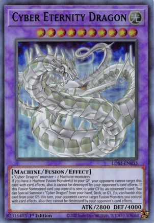 Cyber Eternity Dragon (Green) [LDS2-EN033] Ultra Rare - Yu-Gi-Oh! - Card Brawlers | Quebec | Canada |