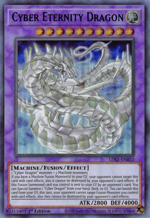 Cyber Eternity Dragon (Purple) [LDS2-EN033] Ultra Rare - Yu-Gi-Oh! - Card Brawlers | Quebec | Canada |