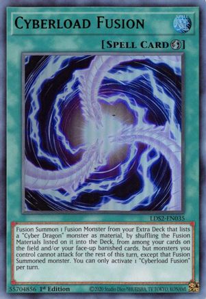 Cyberload Fusion (Green) [LDS2-EN035] Ultra Rare - Yu-Gi-Oh! - Card Brawlers | Quebec | Canada |
