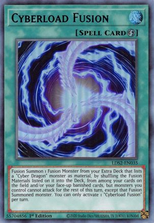 Cyberload Fusion (Purple) [LDS2-EN035] Ultra Rare - Yu-Gi-Oh! - Card Brawlers | Quebec | Canada |