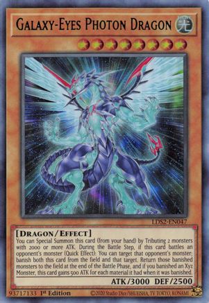 Galaxy-Eyes Photon Dragon (Green) [LDS2-EN047] Ultra Rare - Yu-Gi-Oh! - Card Brawlers | Quebec | Canada |