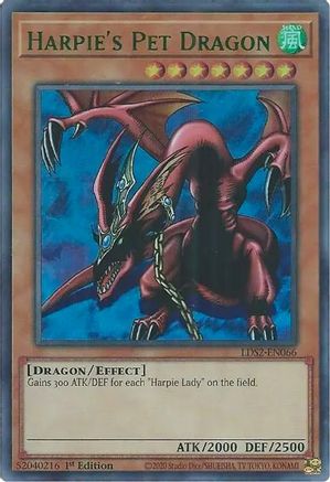 Harpie's Pet Dragon (Green) [LDS2-EN066] Ultra Rare - Yu-Gi-Oh! - Card Brawlers | Quebec | Canada |