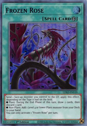 Frozen Rose (Blue) [LDS2-EN119] Ultra Rare - Yu-Gi-Oh! - Card Brawlers | Quebec | Canada |