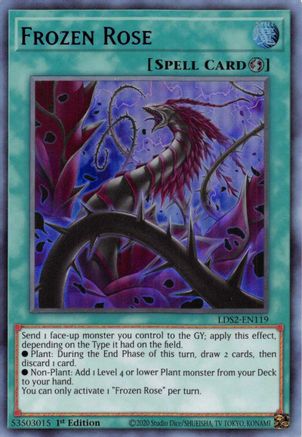 Frozen Rose (Purple) [LDS2-EN119] Ultra Rare - Yu-Gi-Oh! - Card Brawlers | Quebec | Canada |