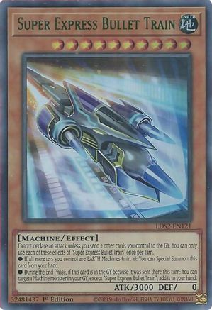 Super Express Bullet Train (Green) [LDS2-EN121] Ultra Rare - Yu-Gi-Oh! - Card Brawlers | Quebec | Canada |