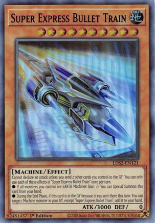 Super Express Bullet Train (Purple) [LDS2-EN121] Ultra Rare - Yu-Gi-Oh! - Card Brawlers | Quebec | Canada |