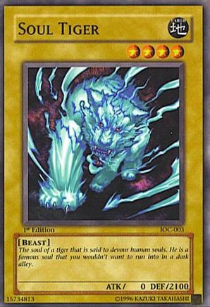 Soul Tiger [IOC-003] Common - Yu-Gi-Oh! - Card Brawlers | Quebec | Canada |