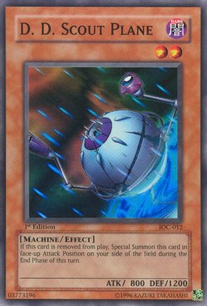 D.D. Scout Plane [IOC-012] Super Rare - Yu-Gi-Oh! - Card Brawlers | Quebec | Canada |