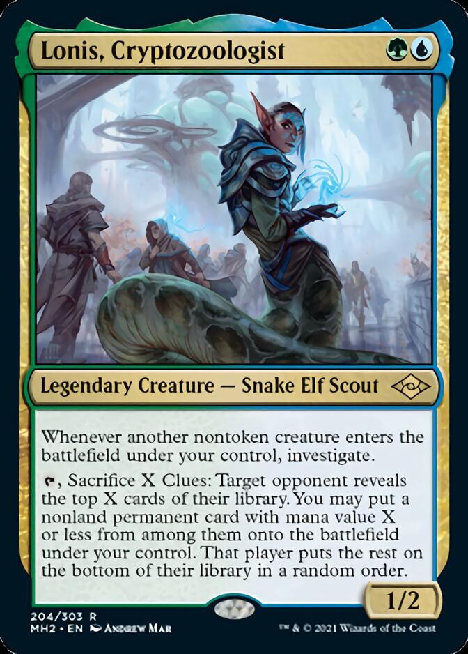 Lonis, Cryptozoologist [Modern Horizons 2] - Magic: The Gathering - Card Brawlers | Quebec | Canada |