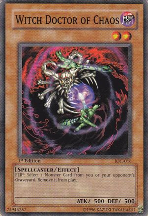 Witch Doctor of Chaos [IOC-016] Common - Yu-Gi-Oh! - Card Brawlers | Quebec | Canada |