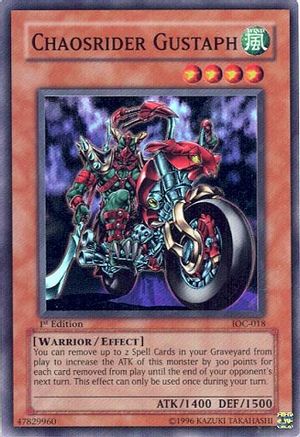 Chaosrider Gustaph [IOC-018] Super Rare - Yu-Gi-Oh! - Card Brawlers | Quebec | Canada |