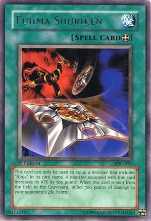 Fuhma Shuriken [IOC-031] Rare - Yu-Gi-Oh! - Card Brawlers | Quebec | Canada |