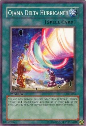 Ojama Delta Hurricane!! [IOC-034] Common - Yu-Gi-Oh! - Card Brawlers | Quebec | Canada |