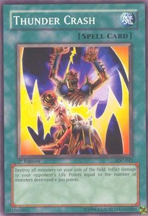Thunder Crash [IOC-043] Common - Yu-Gi-Oh! - Card Brawlers | Quebec | Canada |