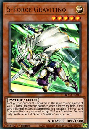 S-Force Gravitino [BLVO-EN014] Ultra Rare - Yu-Gi-Oh! - Card Brawlers | Quebec | Canada |