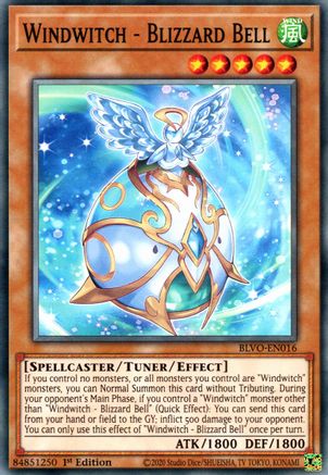 Windwitch - Blizzard Bell [BLVO-EN016] Common - Yu-Gi-Oh! - Card Brawlers | Quebec | Canada |