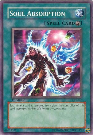 Soul Absorption [IOC-046] Common - Yu-Gi-Oh! - Card Brawlers | Quebec | Canada |