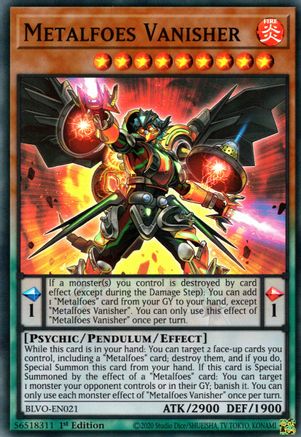 Metalfoes Vanisher [BLVO-EN021] Super Rare - Yu-Gi-Oh! - Card Brawlers | Quebec | Canada |