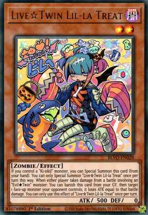Live Twin Lil-la Treat [BLVO-EN028] Ultra Rare - Yu-Gi-Oh! - Card Brawlers | Quebec | Canada |