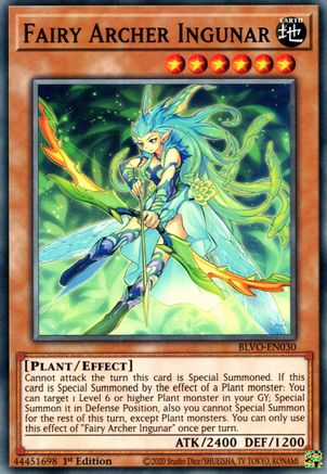 Fairy Archer Ingunar [BLVO-EN030] Common - Yu-Gi-Oh! - Card Brawlers | Quebec | Canada |