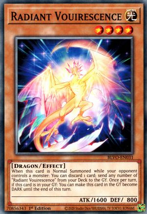 Radiant Vouirescence [BLVO-EN031] Common - Yu-Gi-Oh! - Card Brawlers | Quebec | Canada |