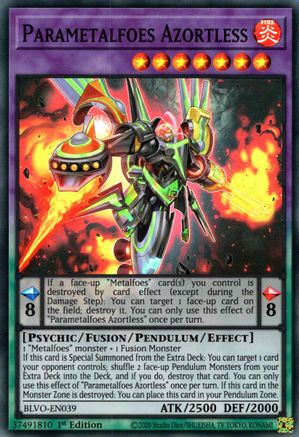 Parametalfoes Azortless [BLVO-EN039] Super Rare - Yu-Gi-Oh! - Card Brawlers | Quebec | Canada |
