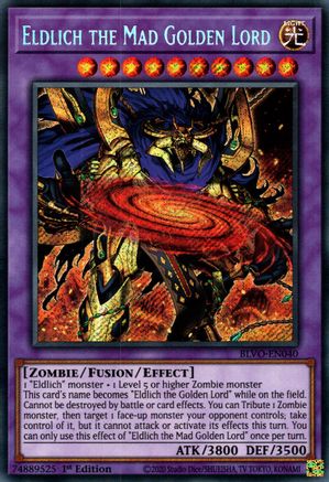 Eldlich the Mad Golden Lord [BLVO-EN040] Secret Rare - Yu-Gi-Oh! - Card Brawlers | Quebec | Canada |