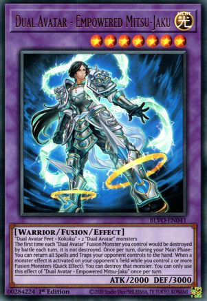 Dual Avatar - Empowered Mitsu-Jaku [BLVO-EN041] Ultra Rare - Yu-Gi-Oh! - Card Brawlers | Quebec | Canada |