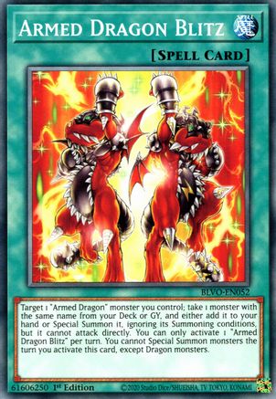 Armed Dragon Blitz [BLVO-EN052] Common - Yu-Gi-Oh! - Card Brawlers | Quebec | Canada |
