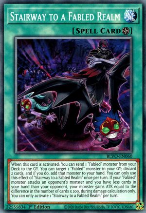 Stairway to a Fabled Realm [BLVO-EN060] Common - Yu-Gi-Oh! - Card Brawlers | Quebec | Canada |