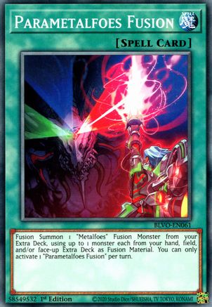 Parametalfoes Fusion [BLVO-EN061] Common - Yu-Gi-Oh! - Card Brawlers | Quebec | Canada |