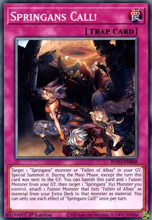 Springans Call! [BLVO-EN068] Common - Yu-Gi-Oh! - Card Brawlers | Quebec | Canada |